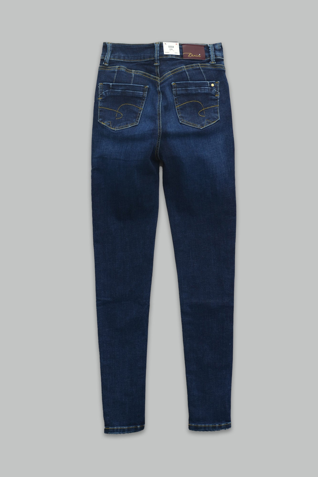 Pantalón skinny fit de mezclilla para mujer