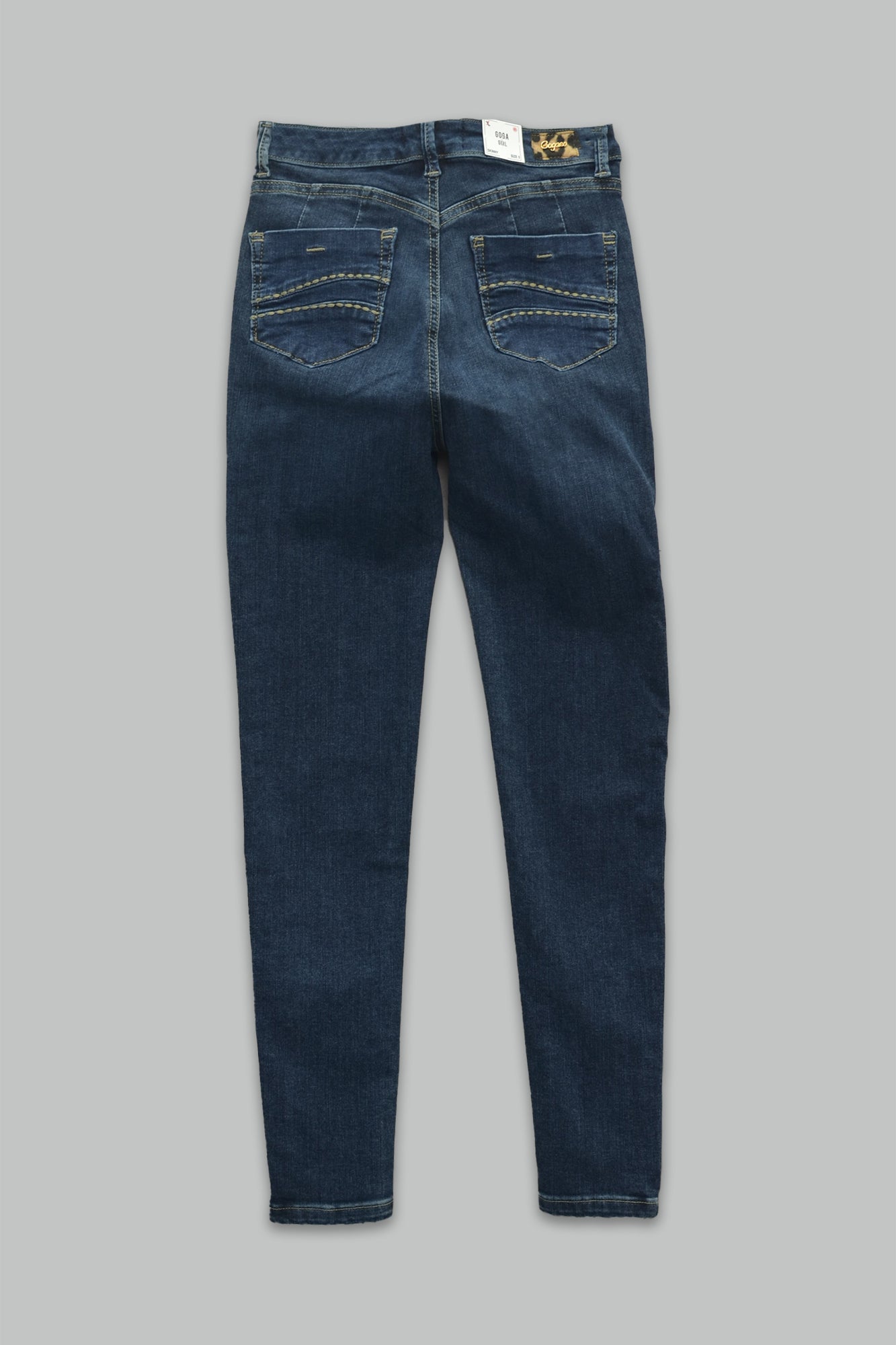 Pantalón skinny fit de mezclilla para mujer