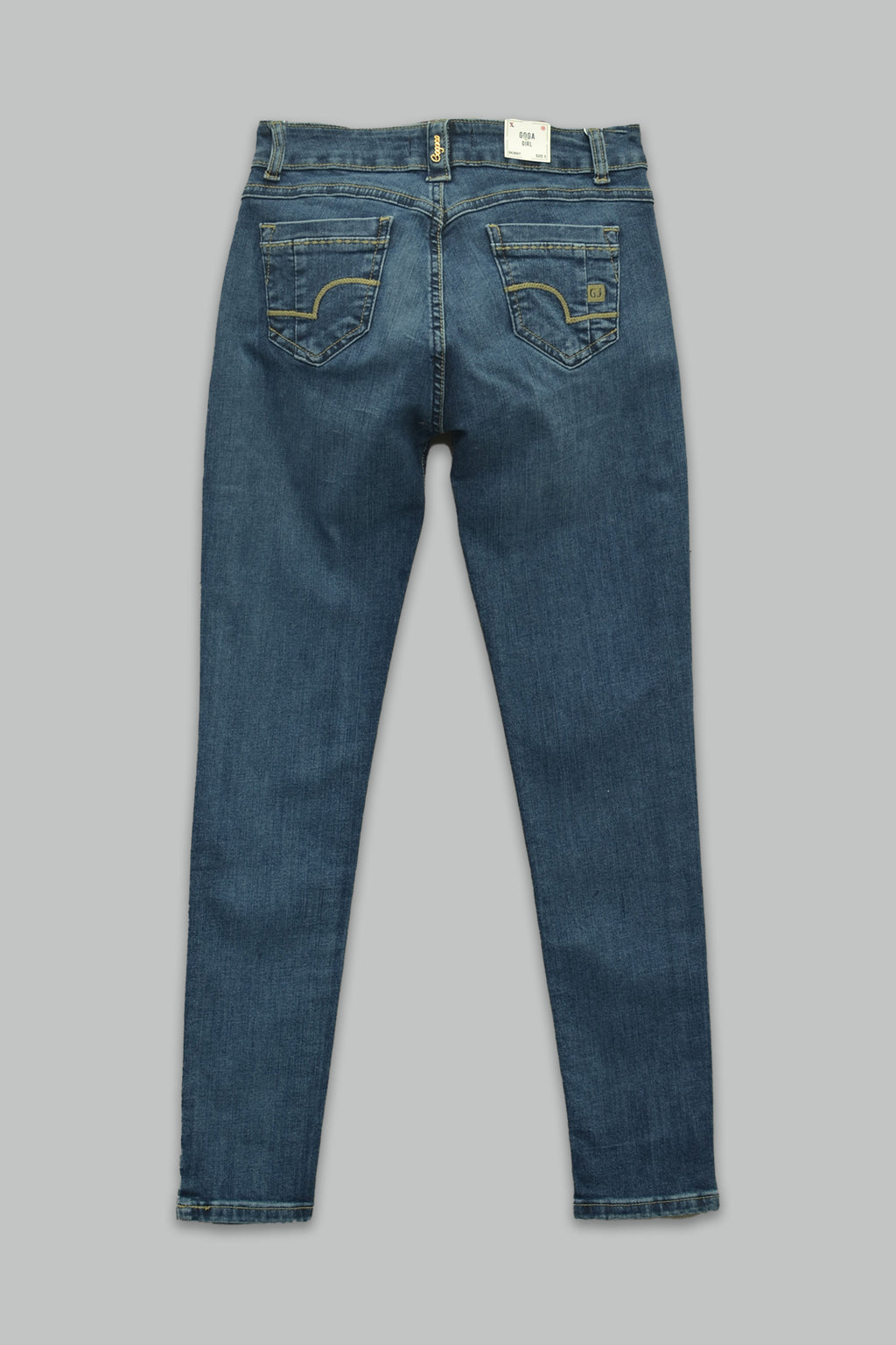 Pantalón skinny fit de mezclilla para mujer