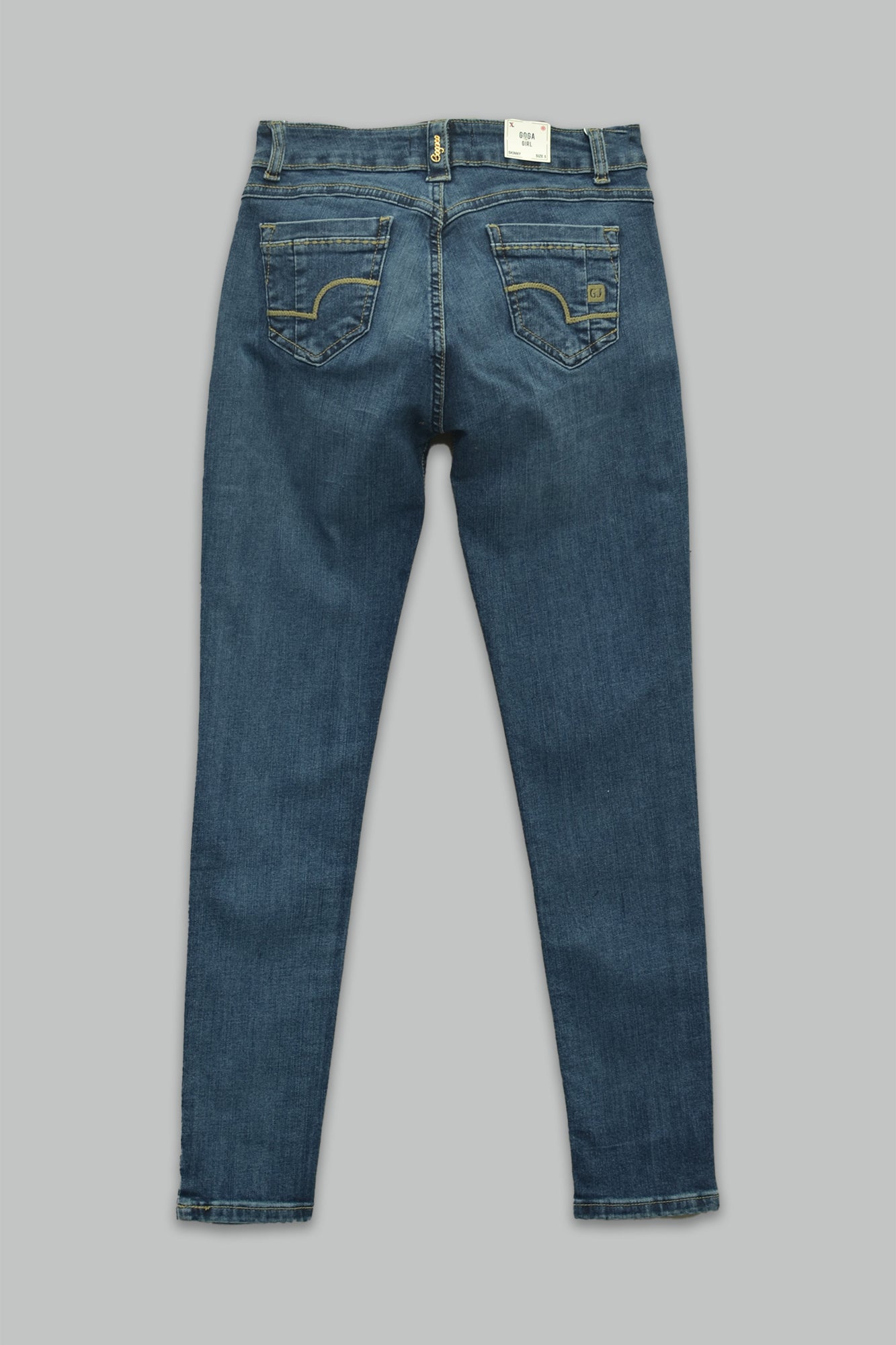 Pantalón skinny fit de mezclilla para mujer