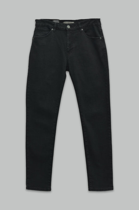 Pantalón Negro slim fit para hombre.