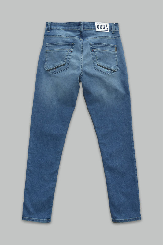 Pantalón de mezclilla slim fit  para hombre