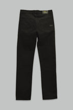 Pantalón Negro de mezclilla slim fit Rigido para niño