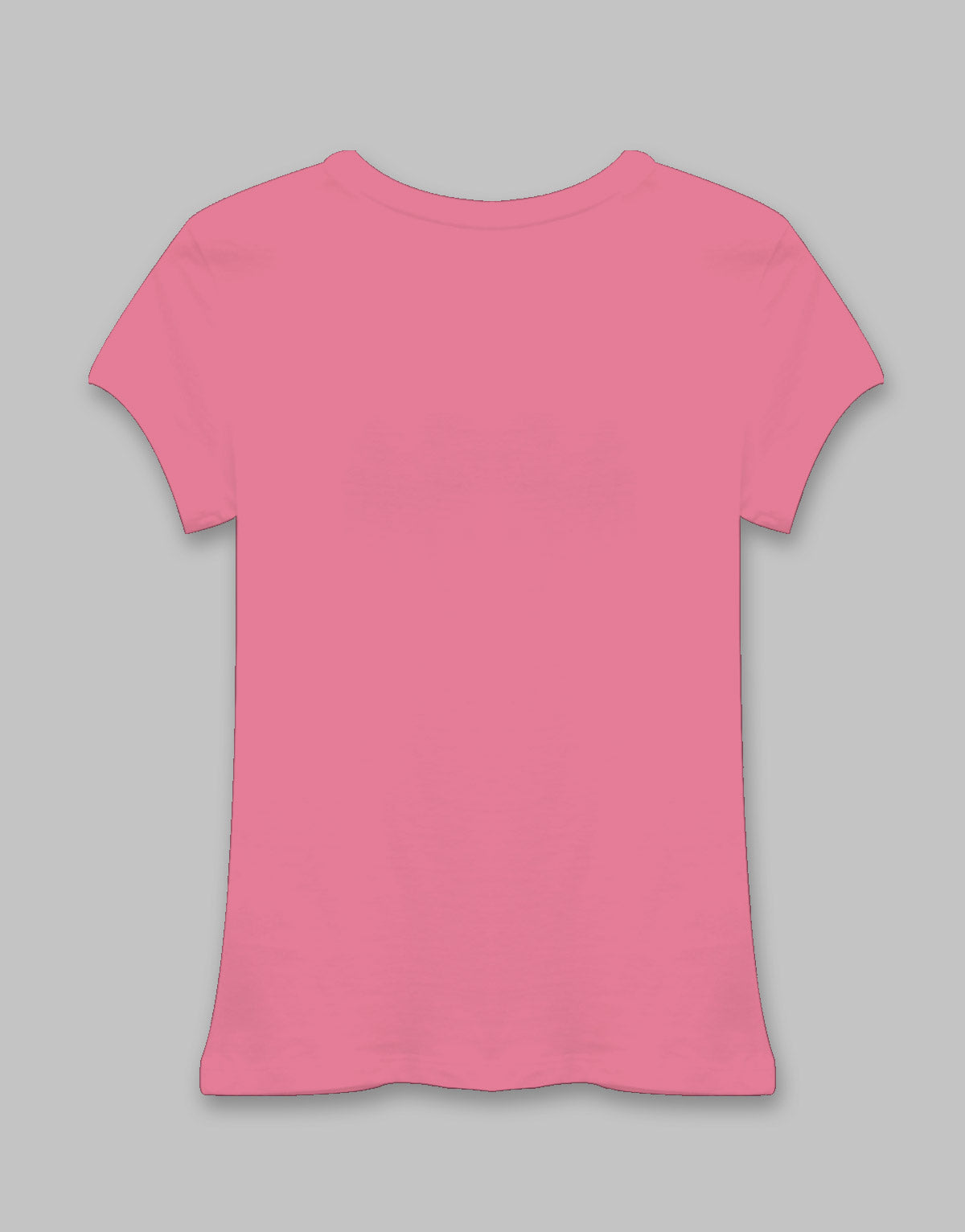 Playera Cuello Redondo Playera Rosa Lisa Playera Oversize Manga