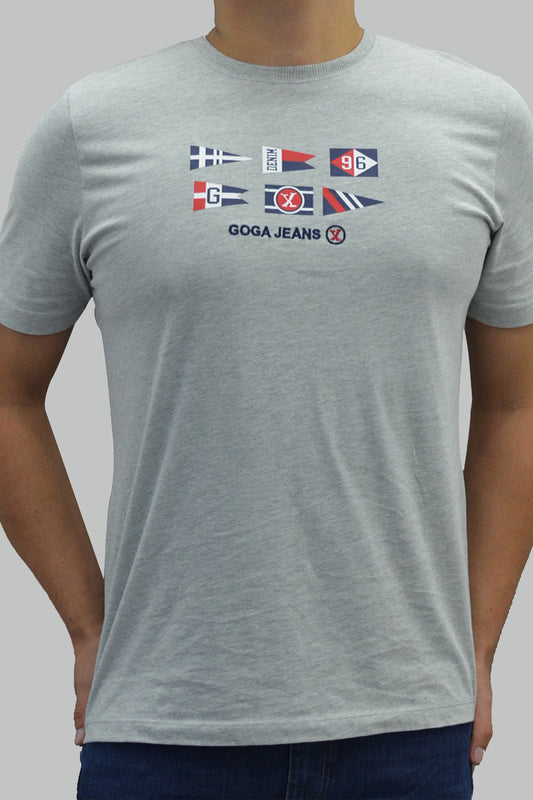 Playera  Bordada y Estampada para hombre.