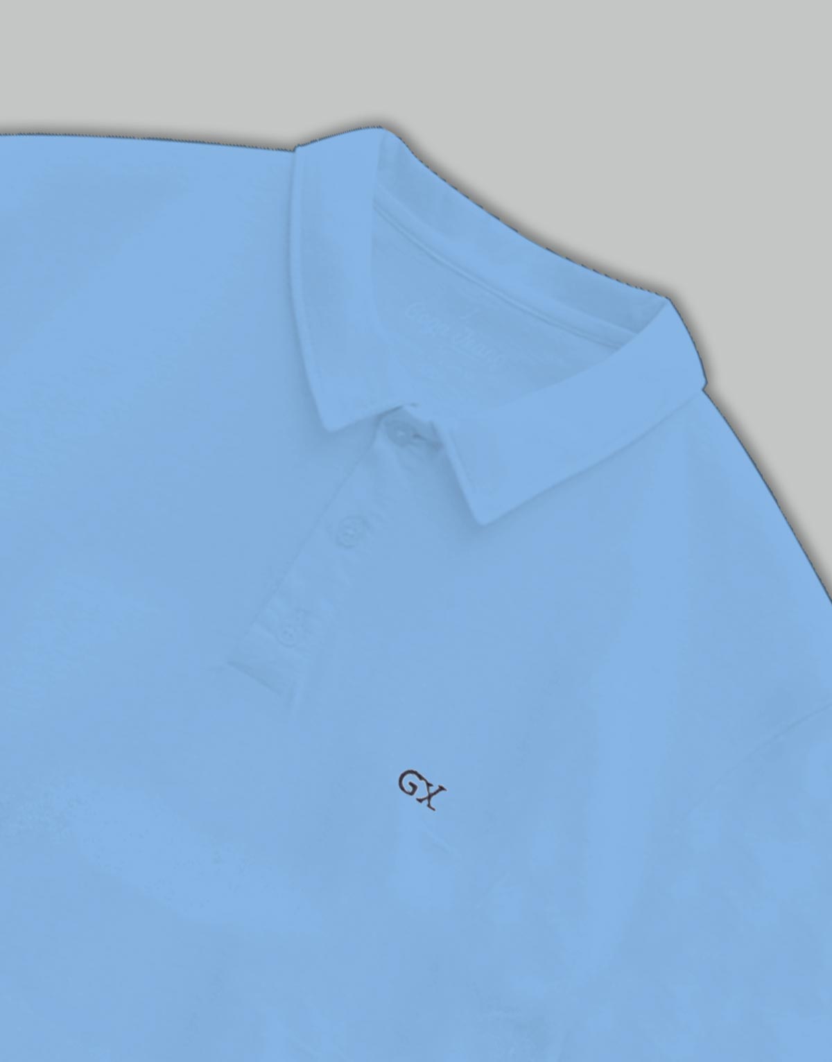 Playera para hombre Tipo Polo Bordada