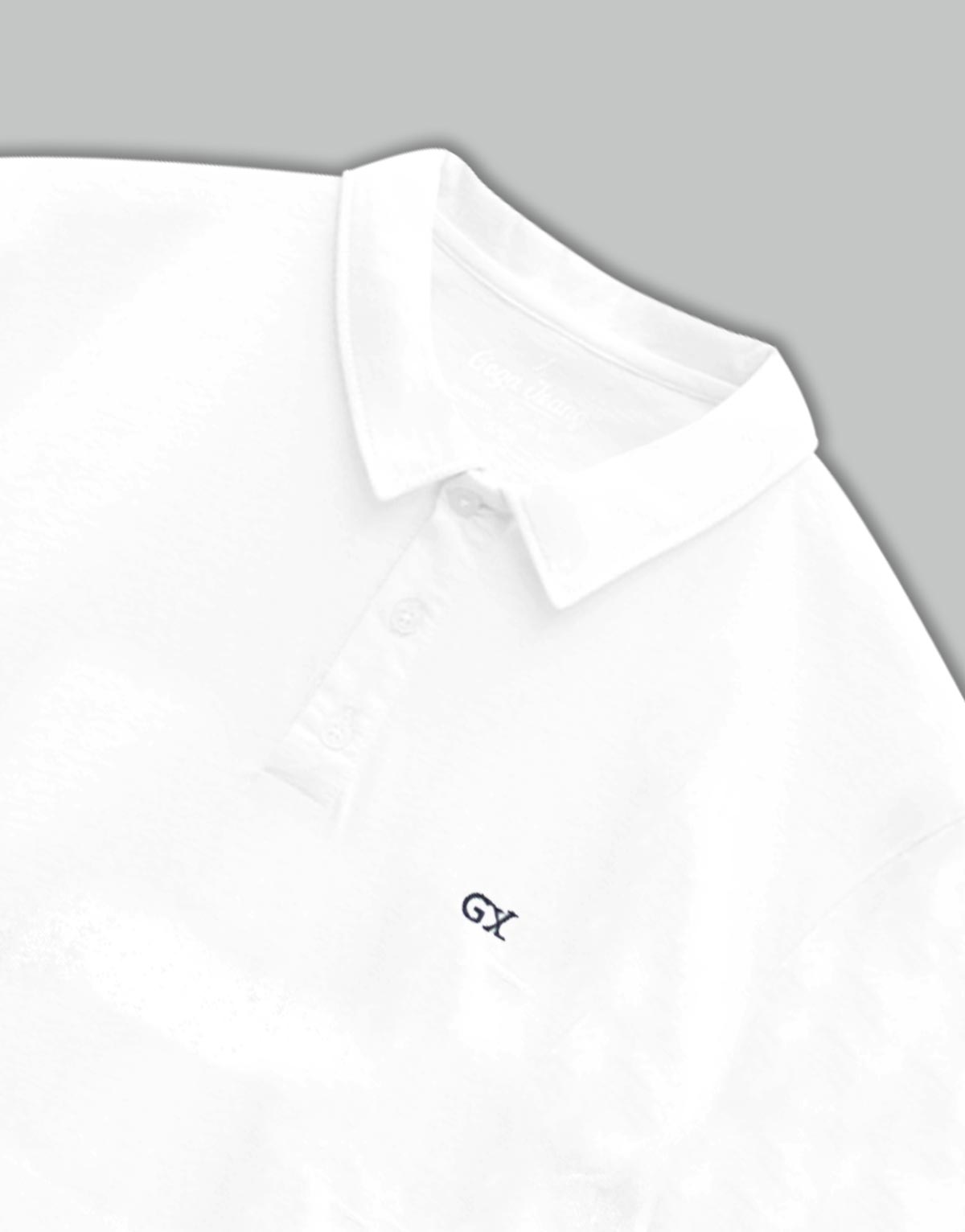 Playera para hombre Tipo Polo Bordada