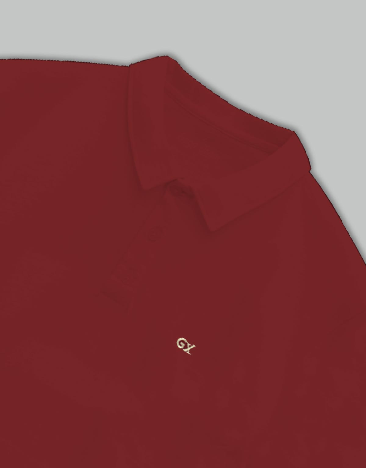 Playera para hombre Tipo Polo Bordada