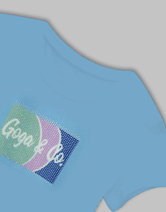 Playera con Detalles y estampado para Mujer