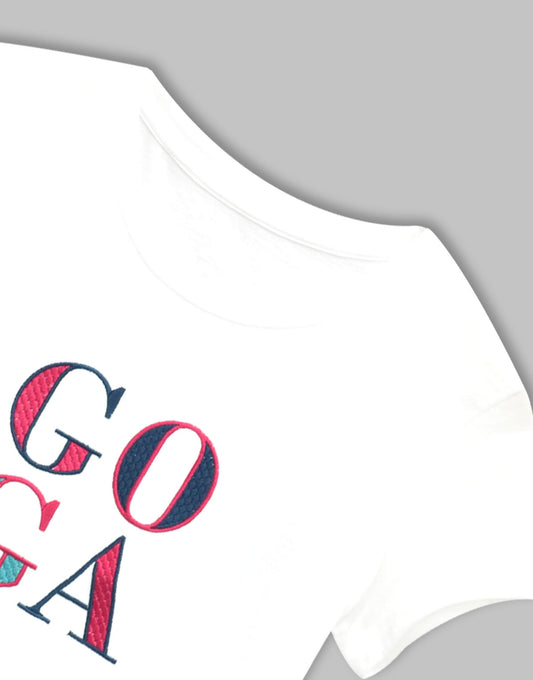 Playera Bordada para mujer.