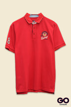 Playera para hombre Tipo Polo Bordada.