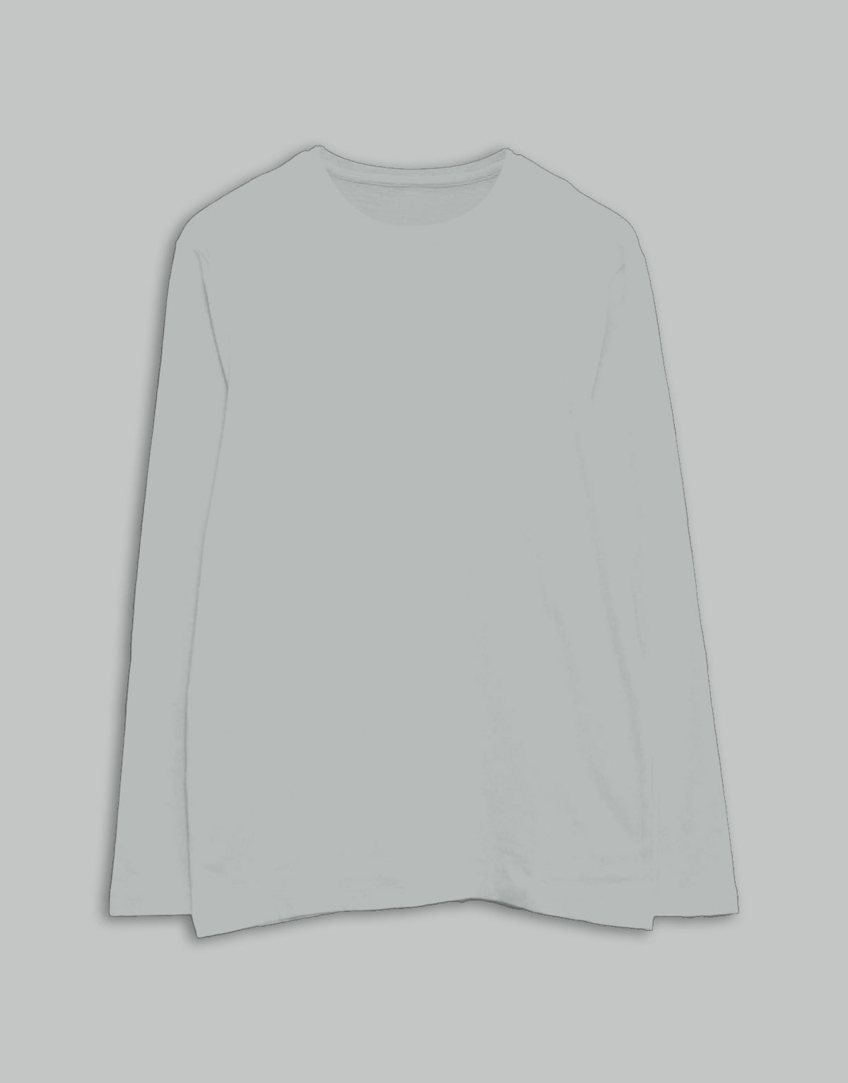 Playera Básica para hombre Manga Larga.