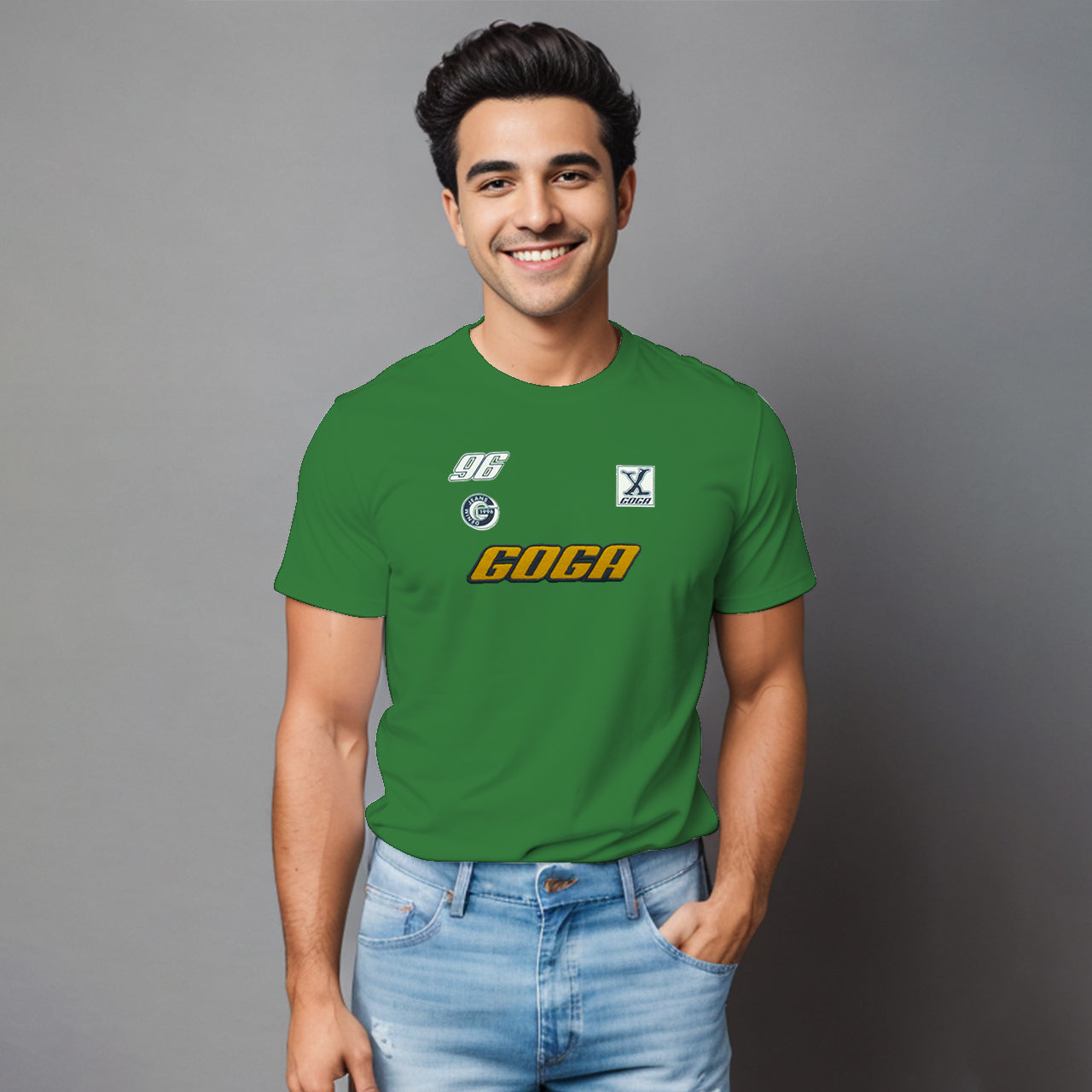 Playera  Bordada y Estampada para hombre.