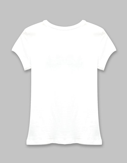 Playera con Detalles y estampado para Mujer