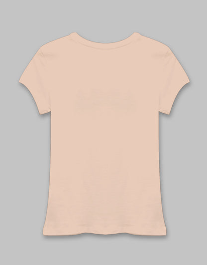 Playera con Detalles y estampado para Mujer