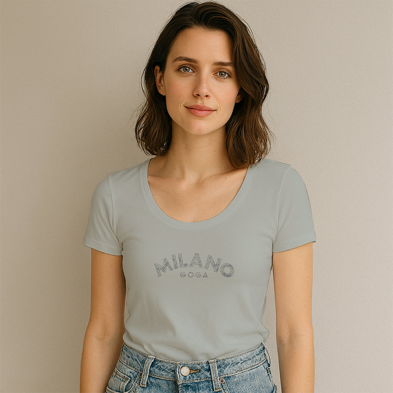 Playera de Brillos para Mujer