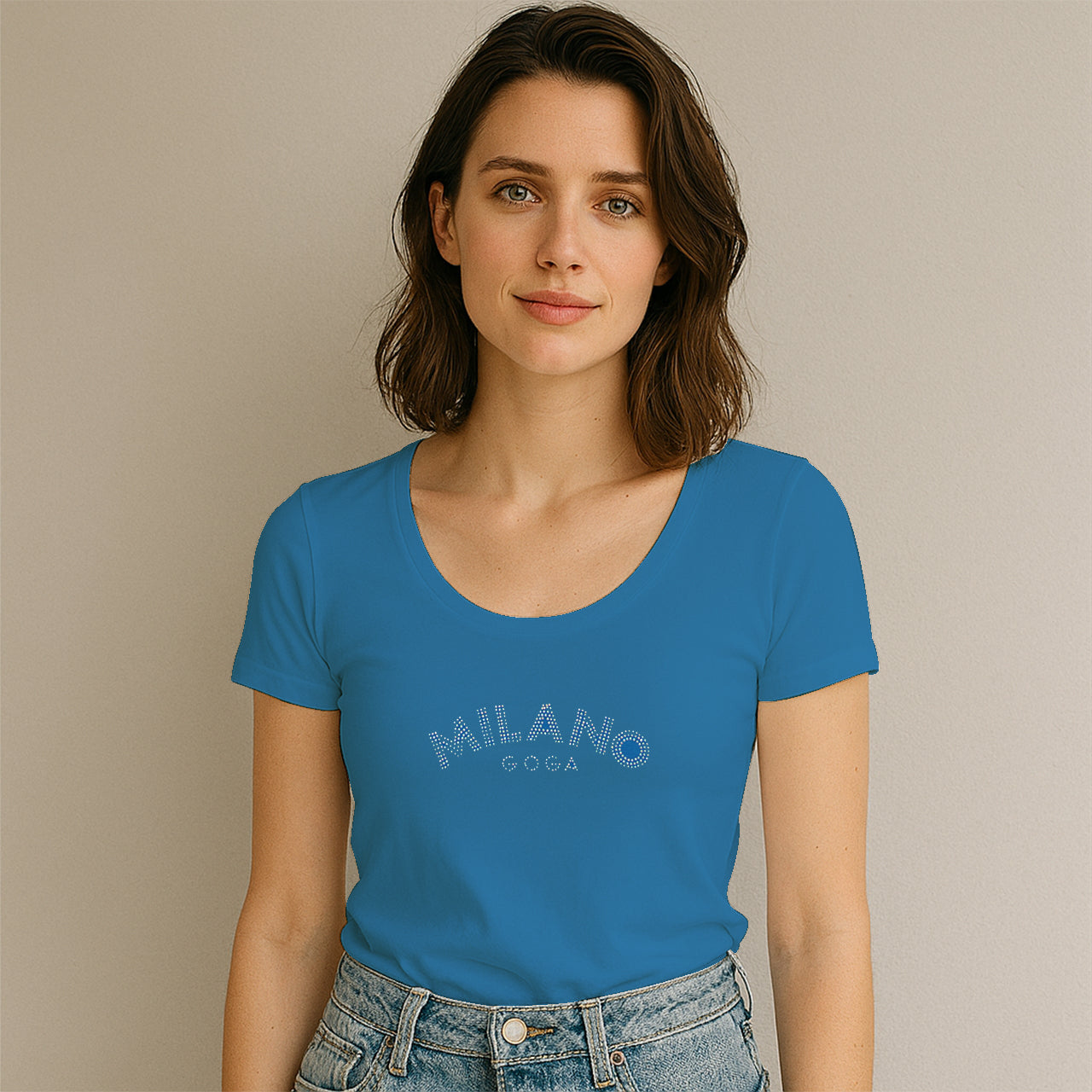 Playera de Brillos para Mujer