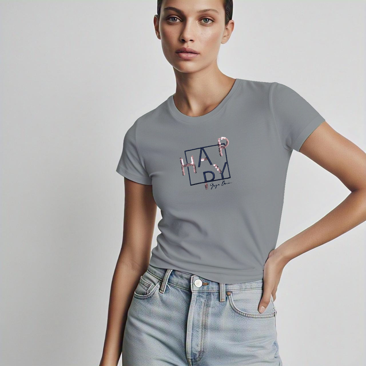 Playera Bordada para mujer.