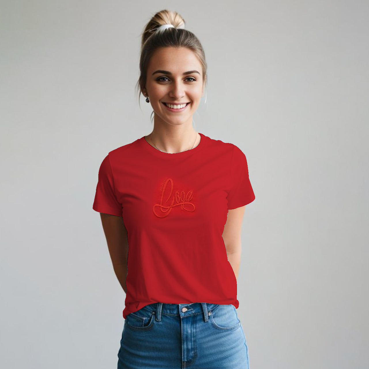 Playera Bordada para mujer.