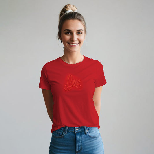 Playera Bordada para mujer.