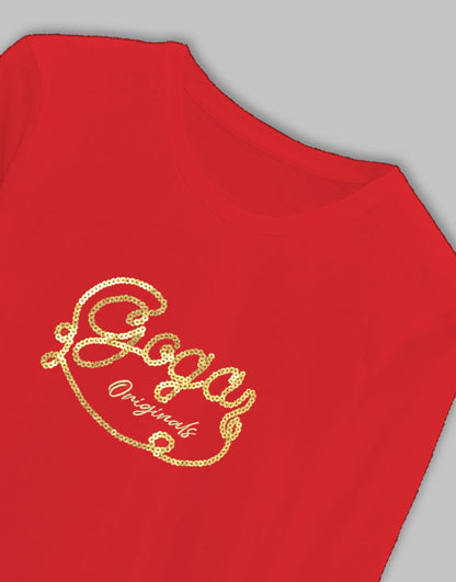 Playera Estampada/Bordada para mujer