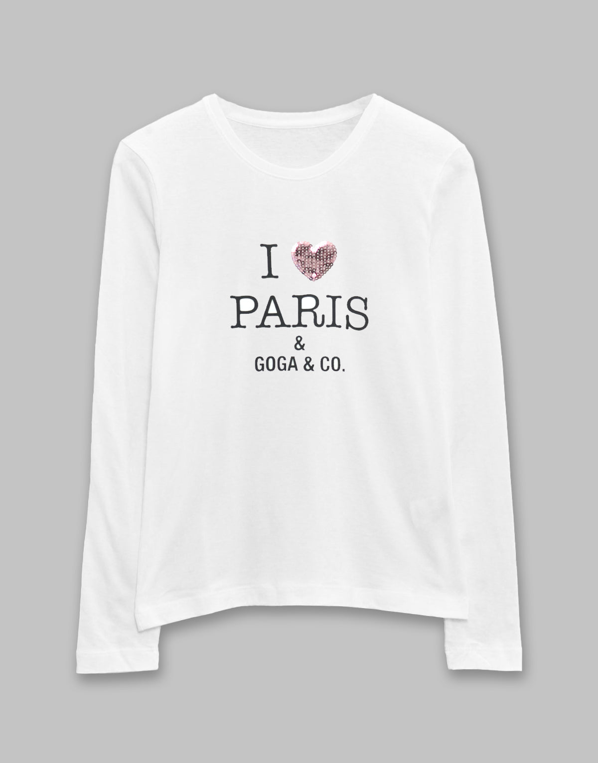 Playera Lentejuela/Estampado para mujer