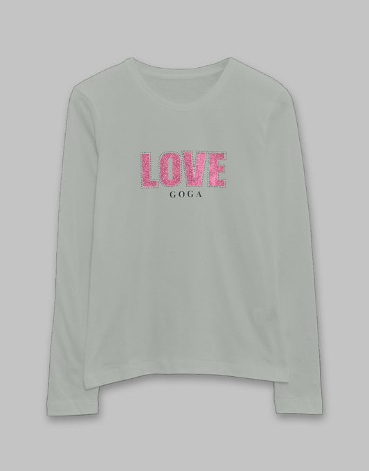 Playera Estampada/Brillos para mujer