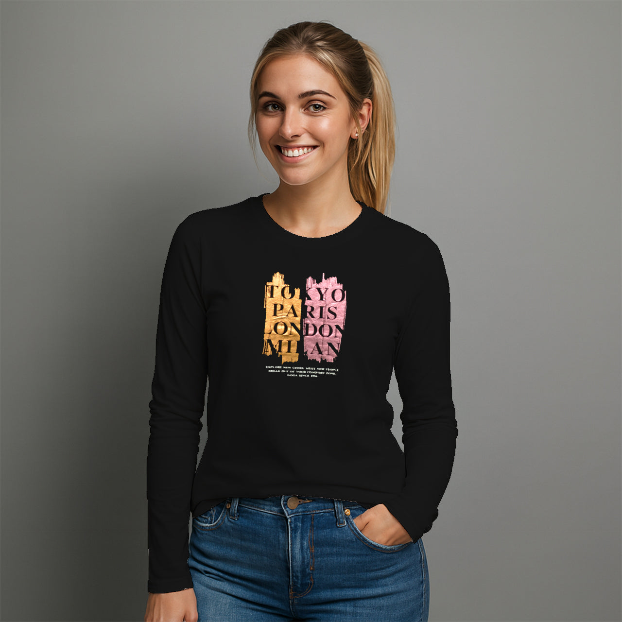 Playera Estampada para mujer