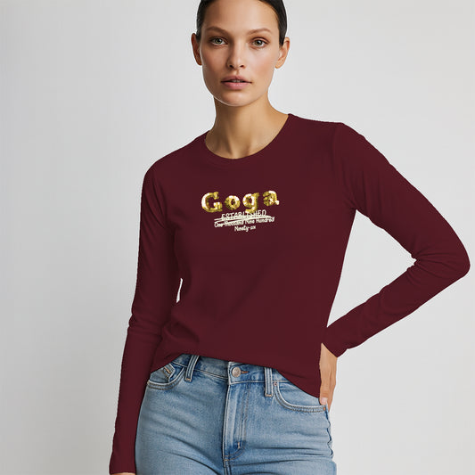 Playera Estampada/Lentejuela para mujer