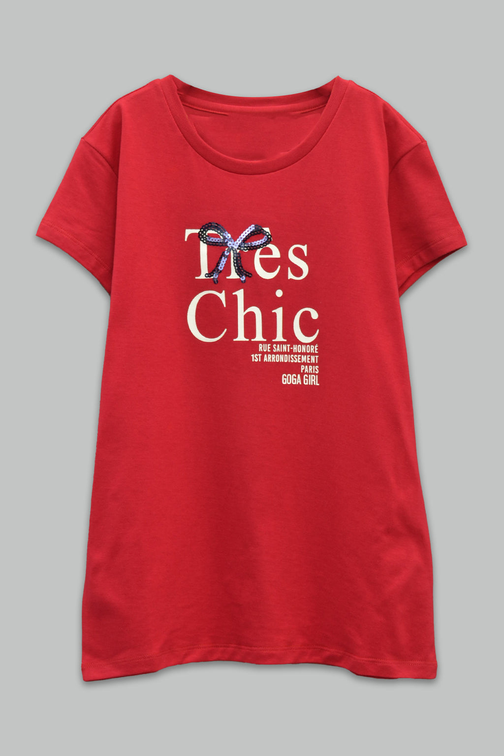 Playera Estampada con Lentejuela para niña
