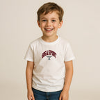 Playera Estampada/Bordada para niño.