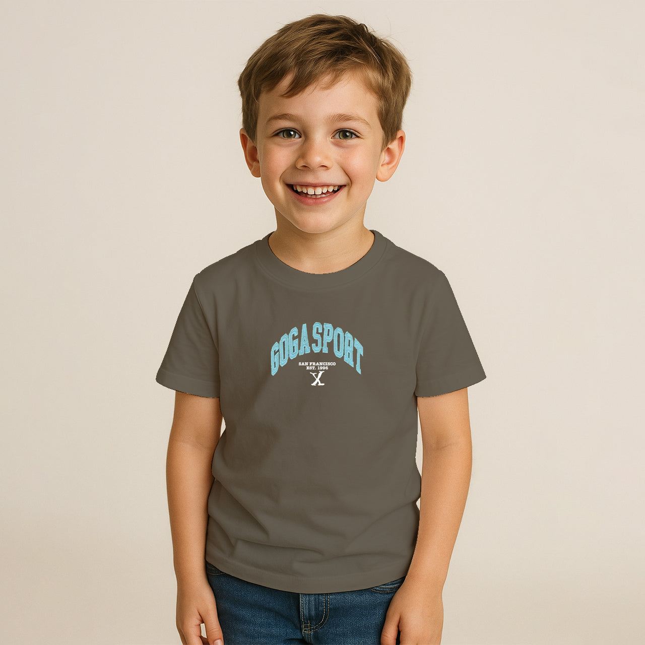 Playera Estampada/Bordada para niño.
