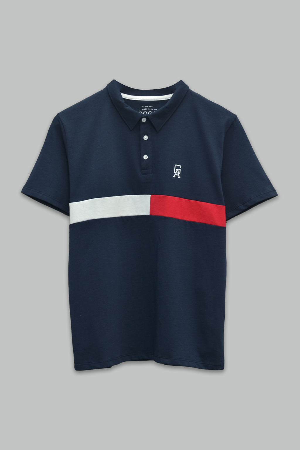 Playera para Niño Tipo Polo Bordada