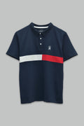 Playera Infantil Polo Bordada Gate One Goga