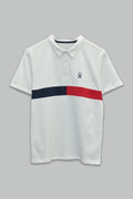 Playera para Niño Tipo Polo Bordada