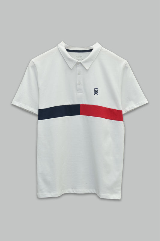 Playera para Niño Tipo Polo Bordada