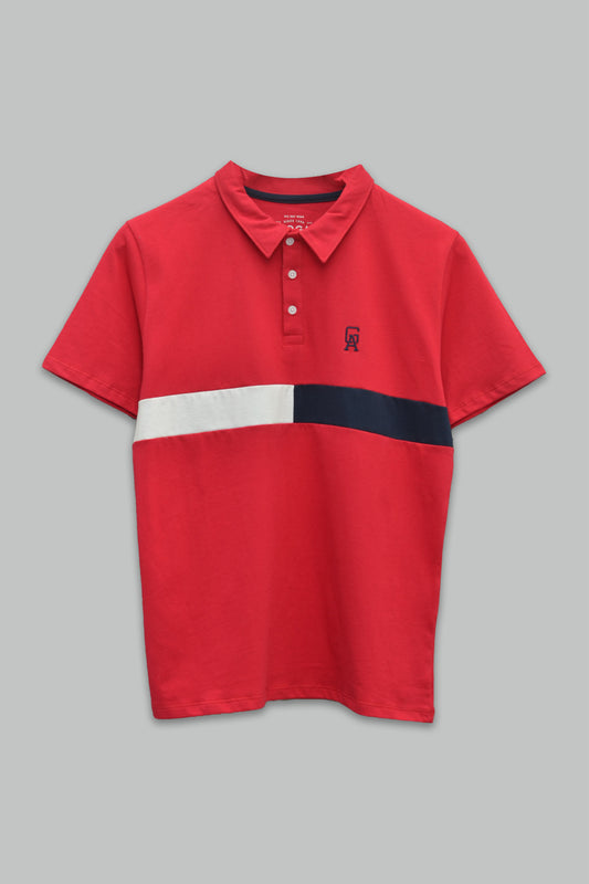 Playera para Niño Tipo Polo Bordada