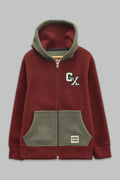 Sudadera Polar Goga 1996 GX Combinada con Capucha y Cierre